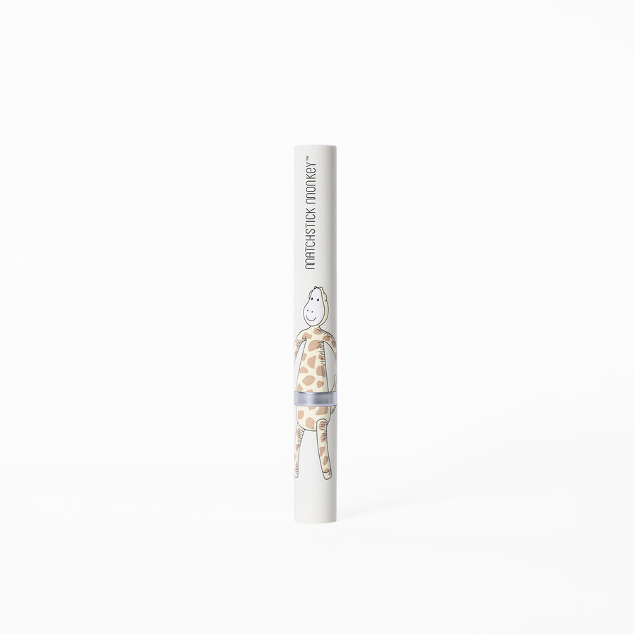 Matchstick Monkey Baby Sonic Toothbrush - Gigi Giraffe with ultra-soft bristles and protective cap for baby oral care