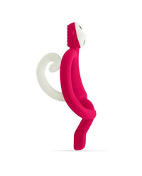 Matchstick Monkey Teething Toy and Gel Applicator - Red view 2