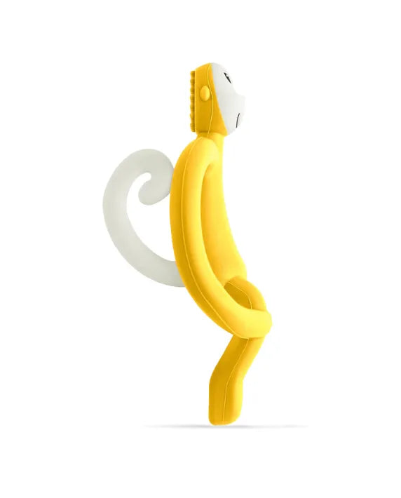 Matchstick Monkey Yellow Teething Toy and Gel Applicator