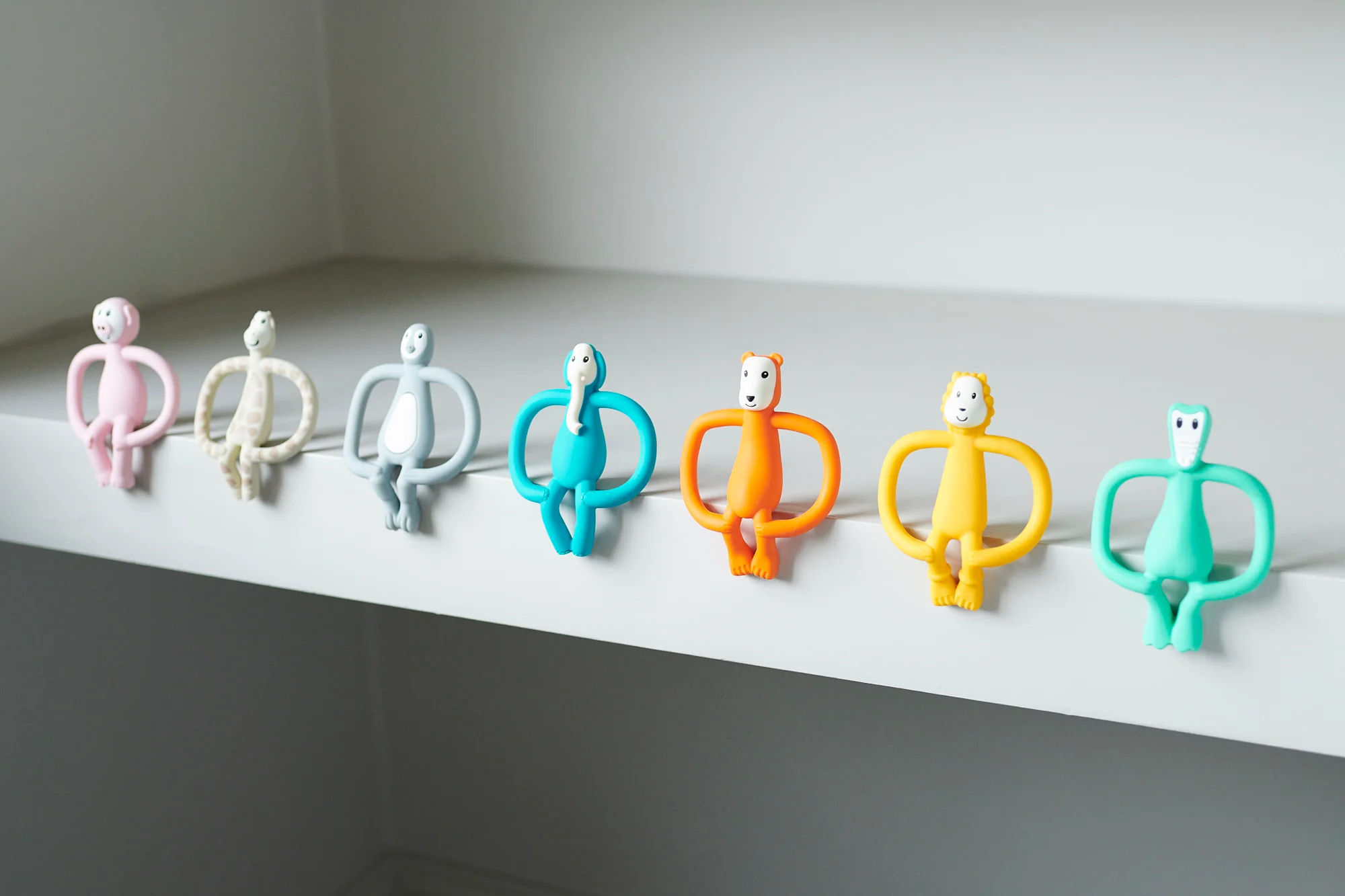 range of matchstick monkey teethers