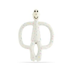 Matchstick Monkey Teething Toy and Gel Applicator - Confetti Cream