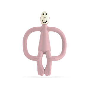 Matchstick Monkey Dusty Pink Teething Toy and Gel Applicator