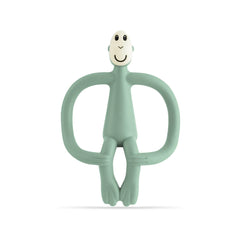 Matchstick Monkey Teething Toy and Gel Applicator - Mint Green