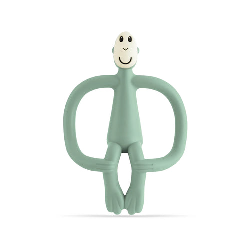 Matchstick Monkey Teething Toy and Gel Applicator - Mint Green