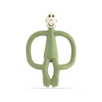Matchstick Monkey Teething Toy and Gel Applicator - Olive view 1