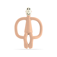 Matchstick Monkey Teething Toy and Gel Applicator - Peach