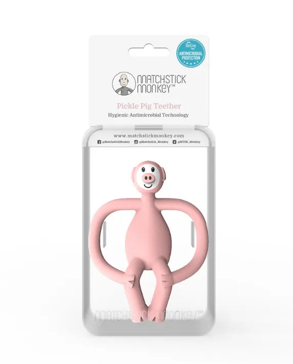 Matchstick Monkey – Pig Teether