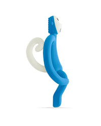 Matchstick Monkey Teething Toy and Gel Applicator - Blue view 3