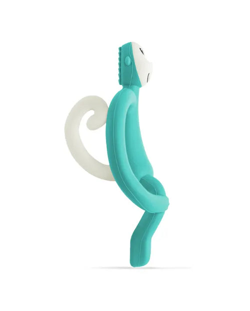 Matchstick Monkey Teething Toy and Gel Applicator - Emerald, alternate view