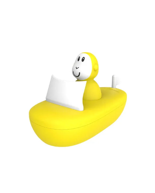 Matchstick Monkey Bath Time Boat Set - Yellow