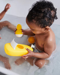 Matchstick Monkey Bath Time Boat Set - Yellow view 3