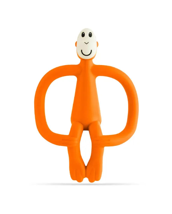 matchstick monkey orange teether