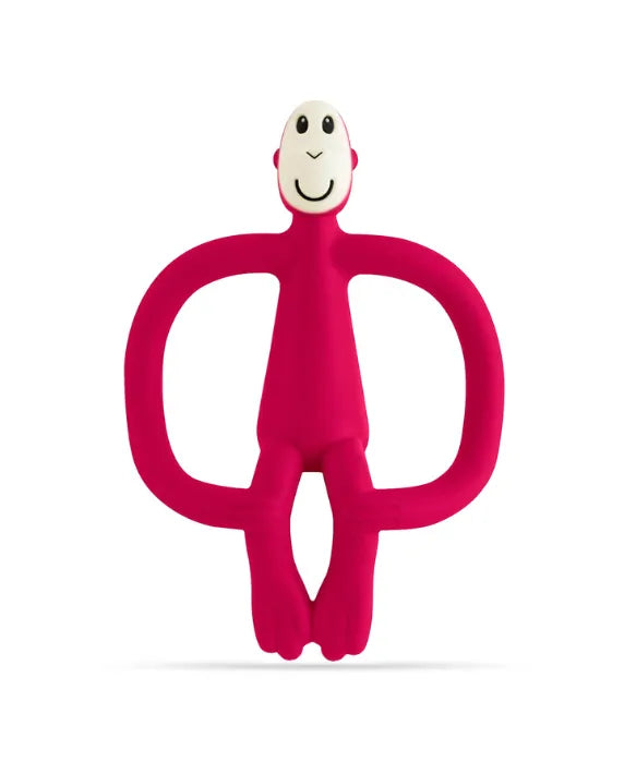 matchstick monkey red teether