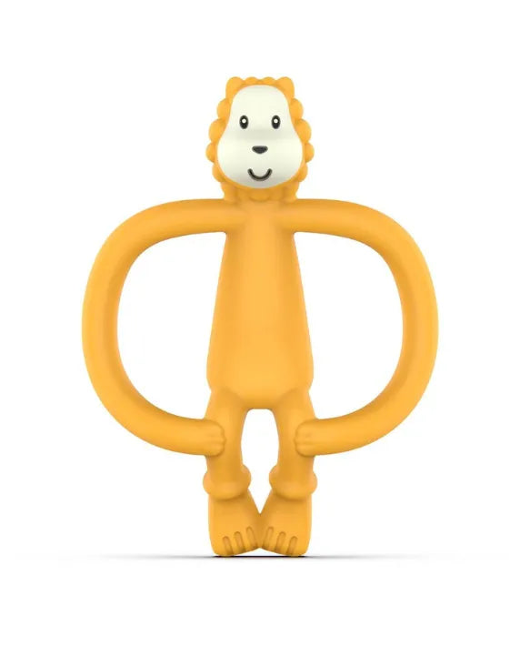 matchstick monkey lion teether